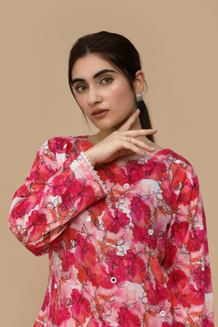 Zeené Elite Edition – Printed Lawn Suit