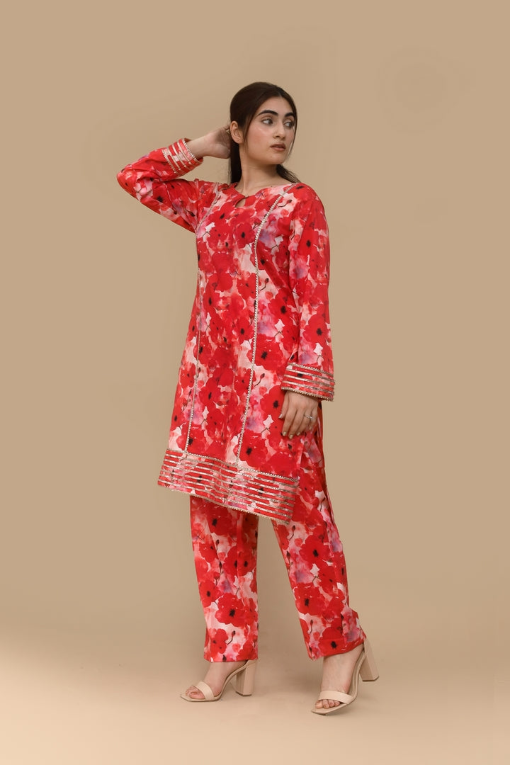 Zeené Elite Edition – Printed Lawn Suit