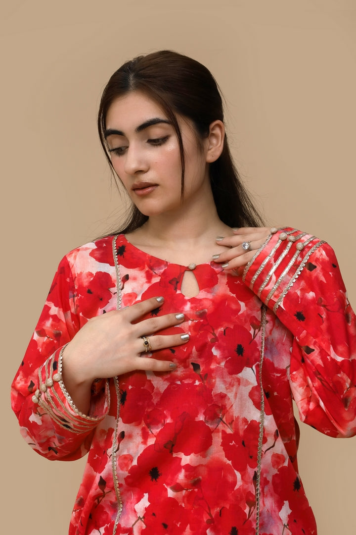 Zeené Elite Edition – Printed Lawn Suit